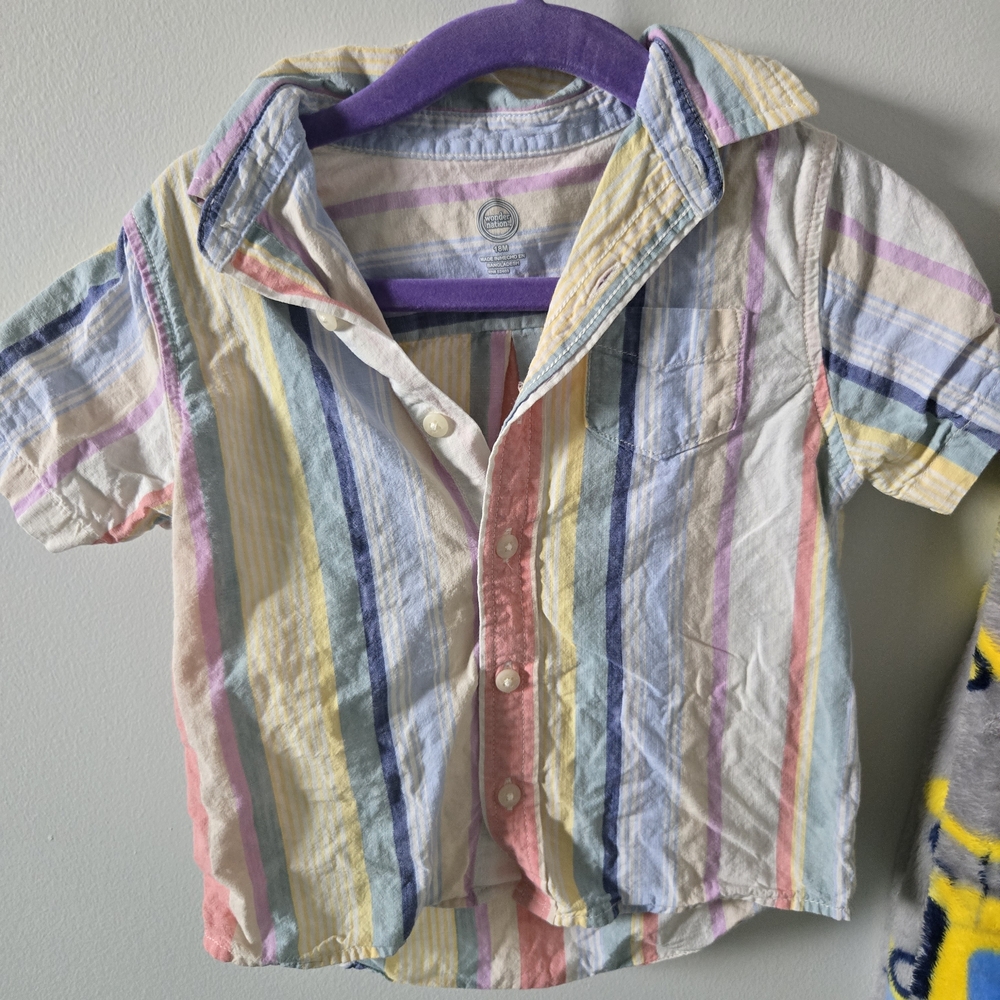 Colorful Striped Kids Shirt